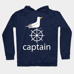 Captain and seagull Hoodie